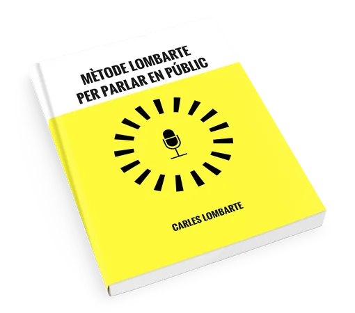 Portada del llibre «Mètode Lombarte per parlar en públic»